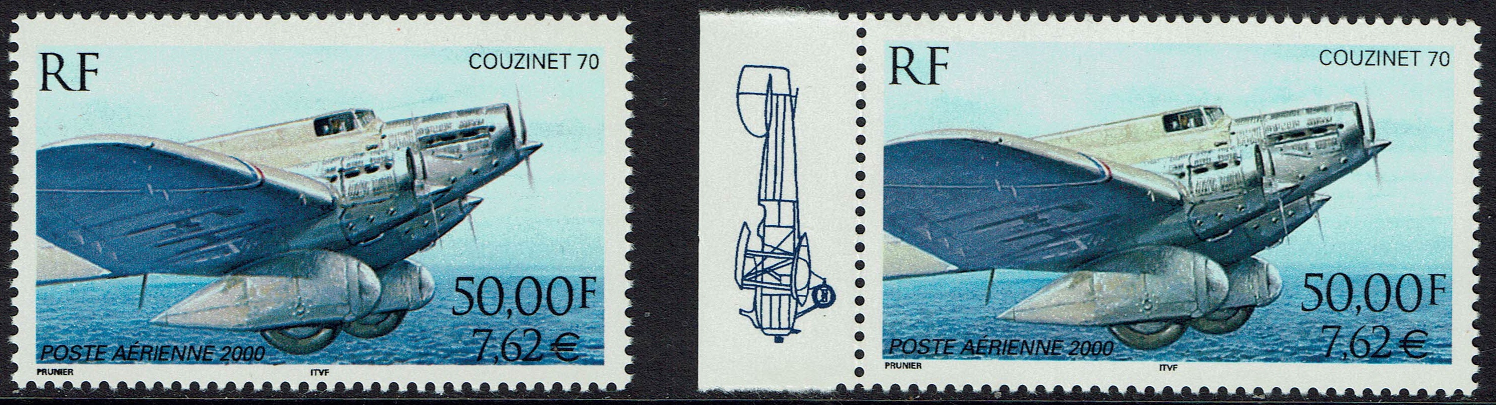 France SG 3636-3636a
